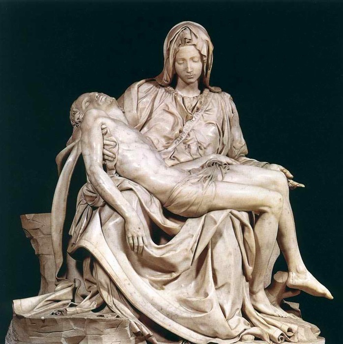 ミケランジェロ彫刻「ピエタ」美しきミメーシス: わくわくアート情報
