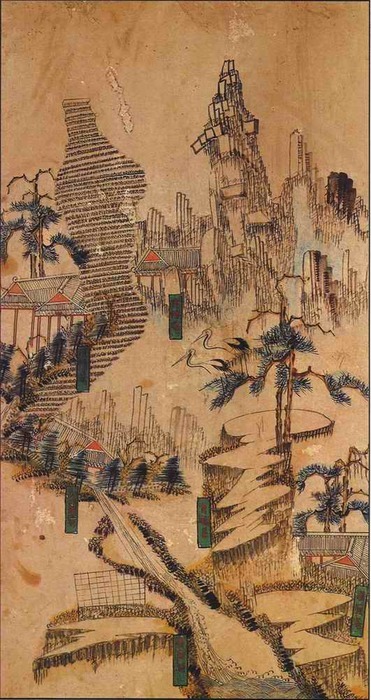 朝鮮民画（9）「山水図―金剛山図」民画の本質: わくわくアート情報